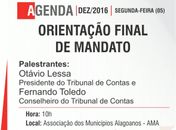 TCE orienta prefeitos sobre final de mandato