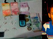 Jovem é preso acusado de tráfico de drogas 