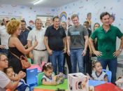Deputado que mais destina recursos ao Litoral Sul, Marx Beltrão participa de inauguração de creche em Coruripe