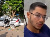 Jovem perde controle de veículo colide com arvore e morre na AL-110 em Arapiraca 