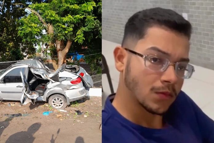 Jovem perde controle de veículo, colide com arvore e morre na AL-110 em Arapiraca
