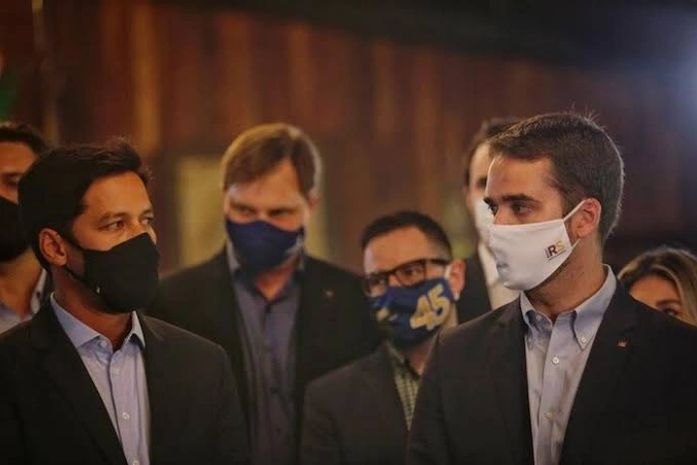 Rodrigo Cunha e Eduardo Leite