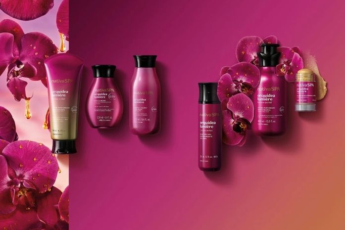 O Boticário apresenta Nativa SPA Orquídea Lumière, com iluminador corporal inédito e ação que mantém a pele iluminada por até 10 horas