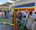 No dia do aniversário do SUS, empresa de engenharia entrega parque infantil no ambulatório do HUPAA-Ufal