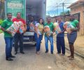 Barra de Santo Antônio: Programa Alimentando Famílias da Prefeitura Municipal Transforma Vila dos pescadores com Entrega de Cestas Básicas