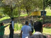 Fiscalização do Iplam flagra descarte irregular de efluentes que atingia o Lar São Domingos

