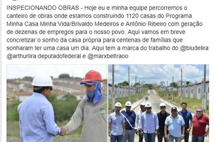 Conjuntos residenciais passam por reparos e prefeito anuncia que a obra e da sua gestão
