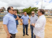 Leo Saturnino visita obras que marcam grandes avanços em Arapiraca