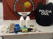 Denúncia leva polícia a apreender 2 kg de drogas e prender dois no Sertão de AL