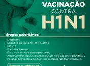 Começa a vacinação contra o H1N1 em Maragogi