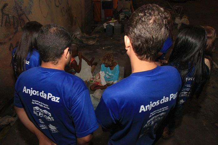 Atalaia recebe a visita dos Anjos da Paz