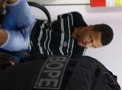 Acusados foram levados ao Code (Foto: Guilherme Carvalho Filho)