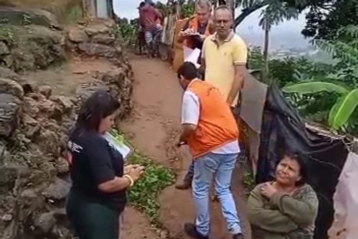 Prefeitura de Palmeira prepara retirada de famílias das áreas de encostas e de riscos