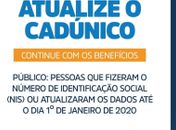 Beneficiários do CadÚnico com NIS final 4 têm até a próxima sexta (22) para atualizar dados cadastrais
