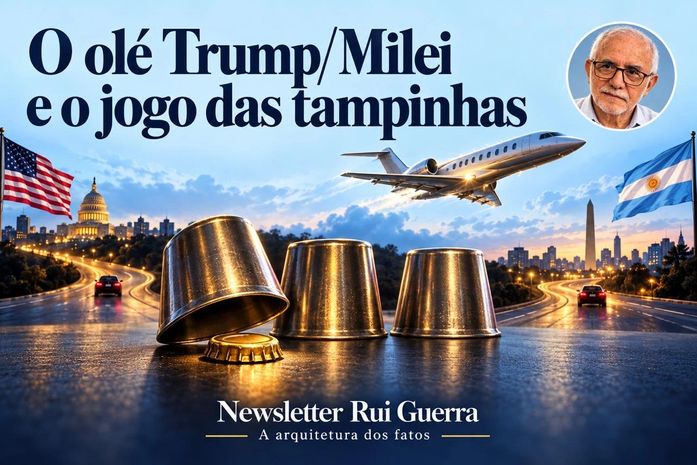 O olé Trump/Milei e o jogo das tampinhas