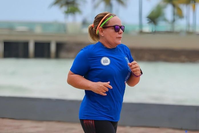 Superação: Depois de colocar cinco stents, administradora melhora qualidade de vida com corrida de rua