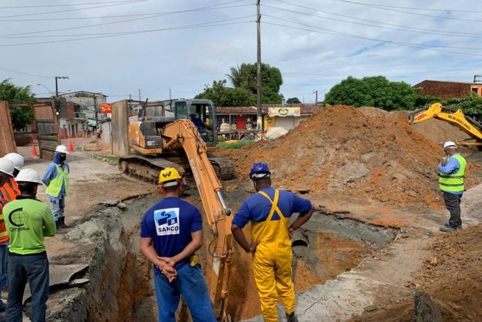 Após trégua das chuvas, equipes do Revitaliza Maceió voltam às obras na parte alta da cidade