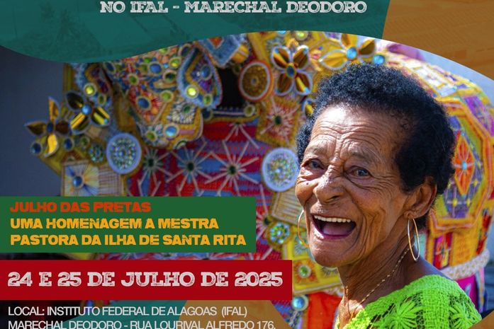 Semana de Memória e Produção em Territórios Culturais – Julho das Pretas – no IFAL Marechal