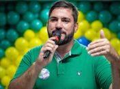 Em lançamento de campanha, Leonardo Dias defende maior independência do Legislativo