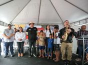Prefeito Gilberto Gonçalves inaugura duas novas quadras poliesportivas em Rio Largo iniciando as comemorações dos 109 anos da cidade
