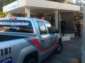 Carro da delegacia de Homicídios
