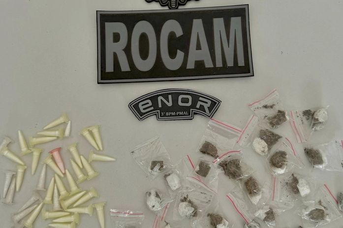 Dois homens são presos por tráfico de drogas no Agreste