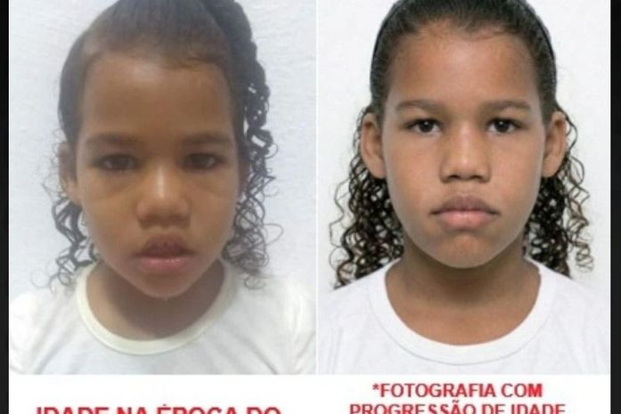 PC recorre à Interpol e simula progressão de idade de criança que sumiu há 5 anos no Vergel