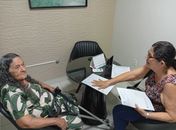 Dona Sebastiana dos Santos e a filha, Albanir