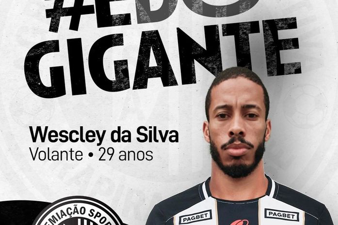 ASA anuncia Wescley; jogador de meio-campo, atuou com Leandro Sena no Sergipe