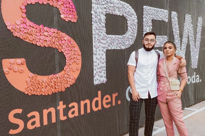 Débora e Felipe são apaixonados pelo mundo fashion