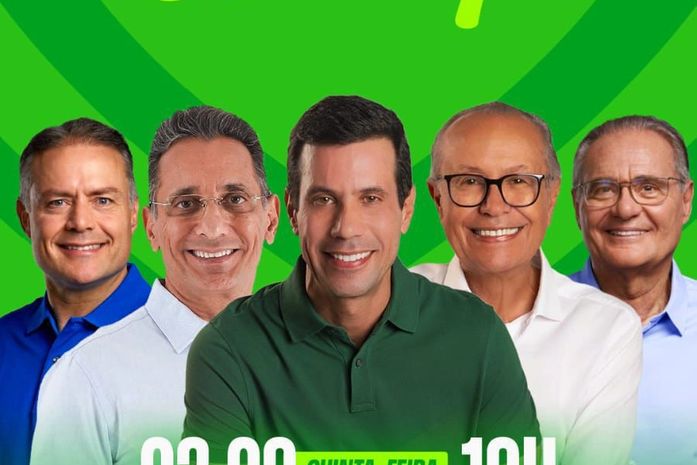 Dr. Márcio lança candidatura e inaugura comitê ao lado de Hugo Wanderley e Dr. Wanderley em Palmeira dos Índios