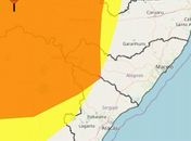 Inmet emite alerta laranja e amarelo de baixa umidade do ar para 19 municípios do Alto Sertão de AL
