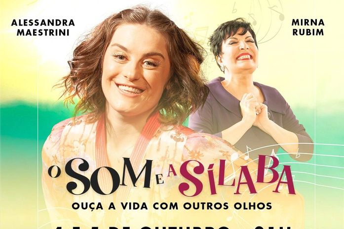 Premiada comédia musical O Som e a Sílaba chega pela primeira vez a Maceió