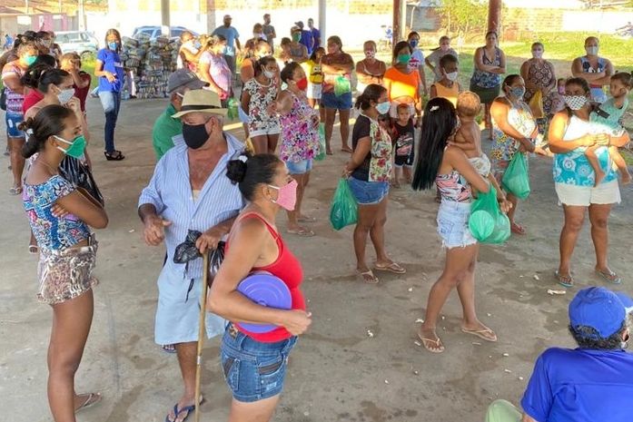 São José da Laje: Assistência Social distribui mais de 10 mil cestas básicas durante Pandemia