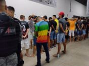 Festa com presença de menores consumindo bebidas alcoólicas foi encerrada.