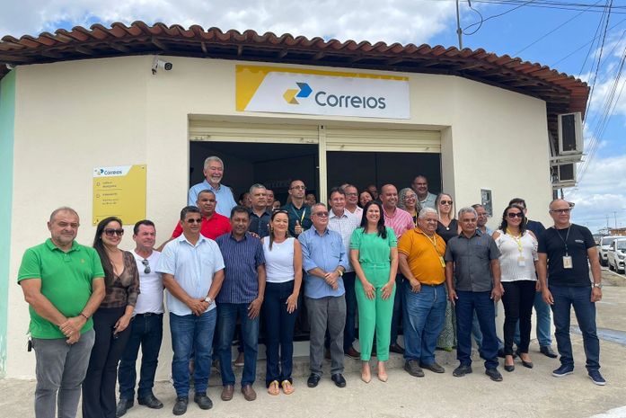 Em parceria com a prefeitura, Correios inaugura nova agência postal em Branquinha
