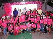 Câmara de Santana do Mundaú participa de encerramento da Campanha Outubro Rosa