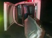 Capotamento aconteceu próximo a entrada da Vila São José, zona rural de Arapiraca.