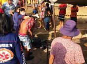 Homem morre engasgado enquanto bebia com amigos próximo ao Mercado Público