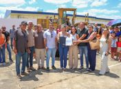 Administração de Vanessa e Ravena começa a todo vapor com assinatura de ordem de serviço. 
