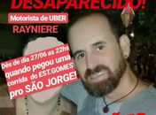 Motorista de aplicativo que está desparecido, Rayniere Torres