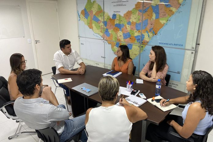 Plano de habitação popular é apresentado em reunião entre Seinfra, Seplag e ONU Habitat