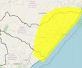 Novo alerta de chuva atinge Maceió e mais 71 municípios e segue até sexta-feira (23)