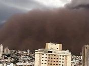 Tempestade de areia causa morte de uma pessoa em São Paulo