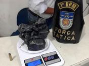 Material estava no guarda-roupa de Moacir da Silva Santos, 22 anos