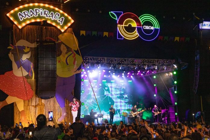 Canções de amor a Deus e pregações de padre Fábio de Melo encerram festival da fé em Arapiraca