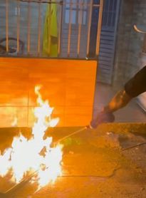 Homem coloca fogo na própria televisão em Maceió após derrota da Seleção Brasileira 