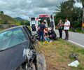 Coordenador de Endemias de Joaquim Gomes e jovem ficam gravemente feridos em acidente na BR-101