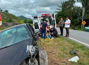 Coordenador de Endemias de Joaquim Gomes e jovem ficam gravemente feridos em acidente na BR-101