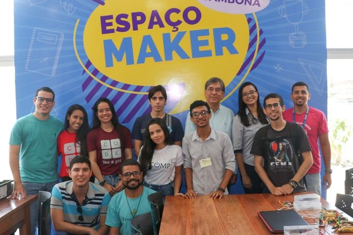 Escola Sesi Cambona apresenta Espaço Maker a estudantes da Ufal